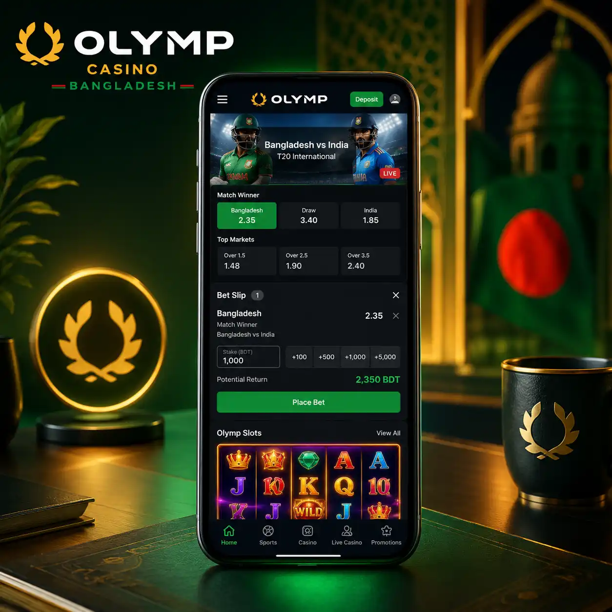 Olymp Casino Bangladesh